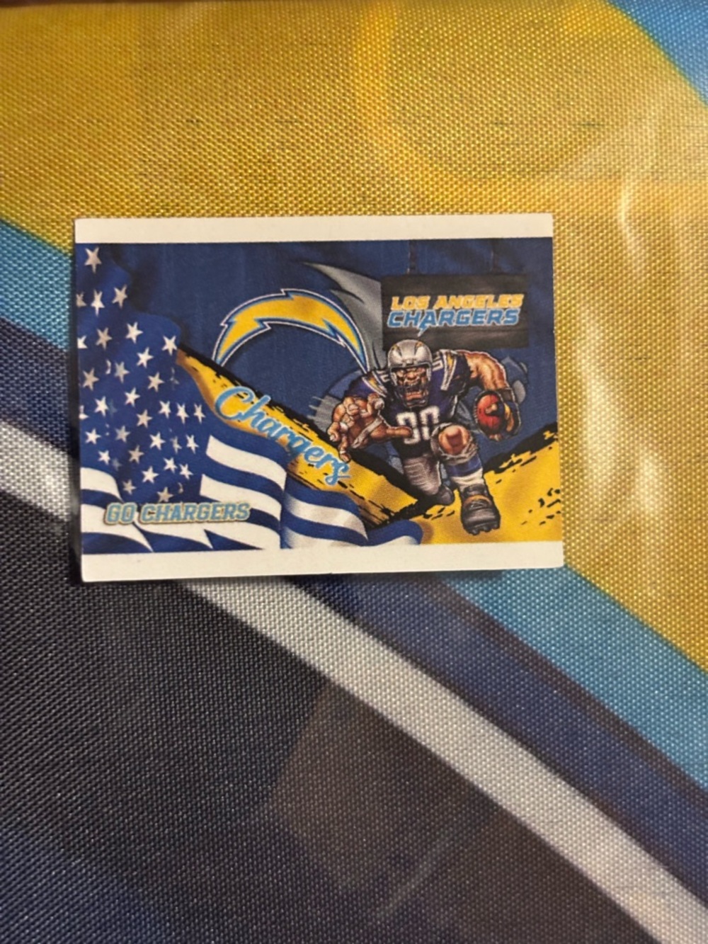 Los Angeles Chargers Banner - Blue & Yellow 3’x5’